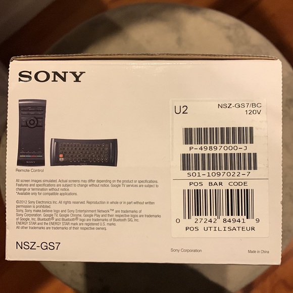 Sony Internet Player NSZ-GS7 - Picture 5 of 6